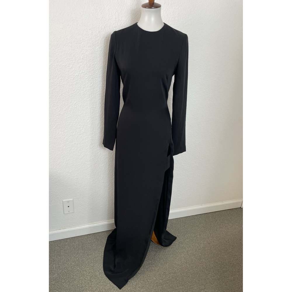 Revolve Jill Stuart Maxi Gown Women 6 High Slit Minimalist Column Eveningwear